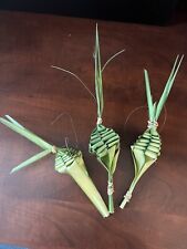 3 Blessed Palm Sunday Braided Palms Easter Catholic Church 2024 picture
