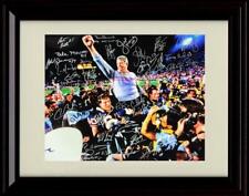 16x20 Framed Bill Parcells - New York Giants Autograph Promo Print - Carried picture