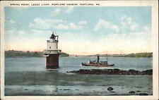 Portland Maine ME Lighthouse c1910s-20s Postcard picture