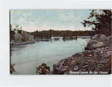 Postcard Thousand Islands The Lost Channel New York USA picture