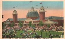 Vintage Postcard 1943 Government Building Canadian National Exhibition Toronto picture
