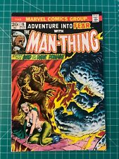 Adventure Into Fear with Man-Thing #15 Marvel Comic Bronze Horror 1973 picture