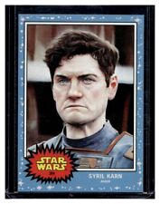 TOPPS STAR WARS LIVING SET CARD SYRIL KARN #384 ANDOR picture