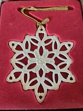 Lenox 2007 Snow Fantasies Snowflake Ornament  picture