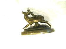 Middletown Plate Co. Stag figure statue, antique picture