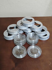 Vtg Good Housekeeping Regular Presto Bow-Tie Lids 10 & 10 Glass Lid Inserts (a) picture