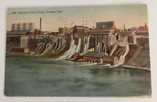 Vintage Postcard c1915 ~ Electric Power Plants ~ Niagara Falls New York NY picture