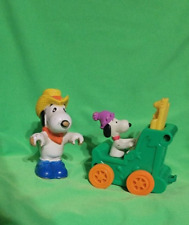 Vintage Rare McDonald's Collectible Farmer Snoopy Woodstock Happy Birthday  picture