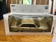 OFFICIAL BMW DEALER PROMO 1/24TH SCALE SILVER BMW 750 iL MADE IN W. GERMANY picture