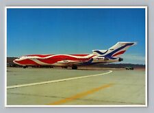 Aviation Airplane Postcard BI Braniff International Airlines 1776 Colors BD2 picture