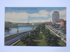 Kellogg Boulevard, St. Paul MINNESOTA Vintage Linen Postcard picture