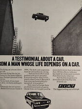 1973 Esquire Original Advertisement Remy Jullienne Driving (Flying?) a FIAT picture