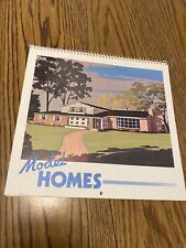 Vintage Promotional Builders Architectural House Plans 1990 Calendar Unused picture