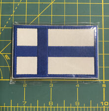 FINLAND FLAG FLAG COUNTRY FLAG EMBROIDERED HOOK LOOP PATCH BADGE picture