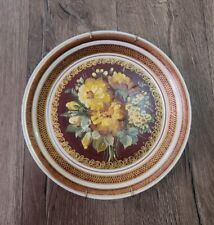 Vintage Royal Art Hand Painted Roses Flowers Decorative Plate  picture