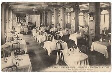 CPA 75 - PARIS 9th - Grand Hotel BERGERE and WHITE HOUSE. Dining Room picture