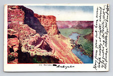 c1909 UDB Postcard Blue Lakes CA California Scenic View Panorama picture