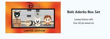 Preorder: Disney WDI MOG Bolt Pin Adorbs Box Set Pins Bolt Rhino Penny Mittens picture