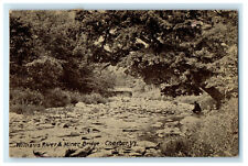 1918 Williams River & Miner Bridge Chester Vermont VT Gassetts VT Postcard picture
