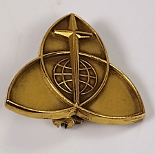 Vintage 1/10 10kt Gold Filled Religious Lapel Pin picture