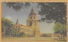 Vintage California Postcard Pasadena City Hall From Kodachrome picture