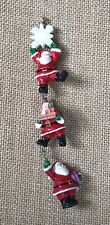 Fun Novelty Dangling Santa Claus Chain Christmas Ornament Holiday Festive picture