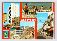 Zandvoort Holland Netherlands Vintage 4x6 Postcard BRY74 picture
