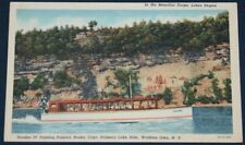 Stroller IV, Painted Rocks, Capt. Palmers Lake Ride, Watkins Glen, NY Postcard  picture