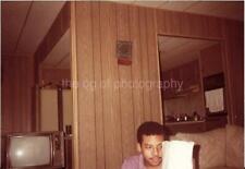 VINTAGE COLOR FOUND PHOTO The Cultural Implications Of Wood Paneling 01 17  picture