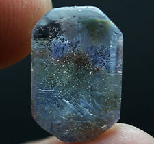 5.3Ct 100% Natural Clear Blue Dumortierite Crystal Quartz Polished Specimen picture