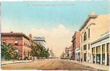 Bakersfield CA- California, Nineteenth Street, Advertisement, Vintage Postcard picture