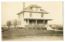 Postcard James McMasters Residence Victoria ILL IL Illinois RPPC picture