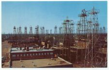 Kilgore TX Oil Derricks Oil Field Well Vintage Postcard Texas picture