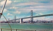 Golden Gate Bridge San Francisco California Bay Overlook DB Postcard picture
