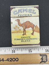 Vintage Camel Filters Hard Pack Cigarette Pack Style Lighter W/ Flip Top picture