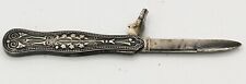 Antique Gorham 061 Sterling Silver Collectible Fruit Pocket Knife picture