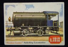 TCG Trading Card 49 Fireless Cooker Switching Locomotive Railroad Train 1912 picture