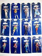 Disney pin LE 150 Jessica California Attendant Complete 12 pin set SOLD OUT picture