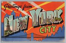 Postcard Greetings From New York City, Large Letter picture