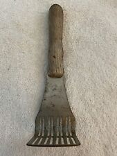 Antique Androck Potato Ricer Kitchen Tool With Wood Handle Vegetable Masher 9” picture