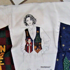 Vintage U-Make Panel Fabric Vest Pattern, Adjustable Sizes 6 to 20, Uncut picture