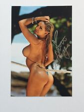 Heather Shanholtz Autographed Photo Busty Model Glamour Fashion picture