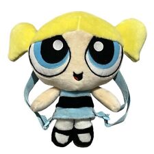 Vintage 2001 Powerpuff Girls Bubbles Plush Backpack Cartoon Network picture