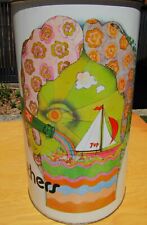 Vintage 1960s 7-UP Give Un To Others Trash Waste Can Kim Whitesides Modern Art picture