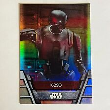 2020 Topps Star Wars Holocron Foil Base Card Reb-25 K-2SO picture