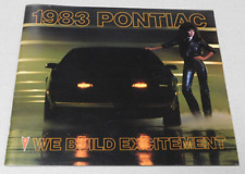 1983 Pontiac advertsing catalog picture
