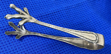 THE WESTOVER REED & BARTON  RITZ-CARLTON CLAW ICE / SUGAR TONGS SILVER PLATE picture