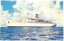 SS Mariposa SS Monterey Cruise Ship Twin Luxury Liners Vintage Postcard Unposted picture