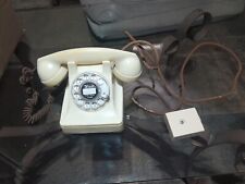 Vintage F1 Ivory Bakelite Western Electric Bell System Rotary Phone Untested  picture