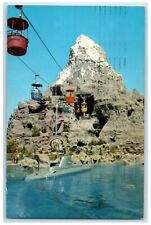 1960 Submarine Matterhorn Traveling Tomorrowland Fantasyland Disneyland Postcard picture